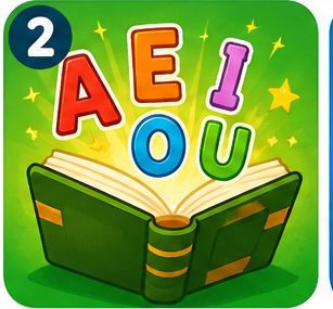 Book 2: Long Vowels cover